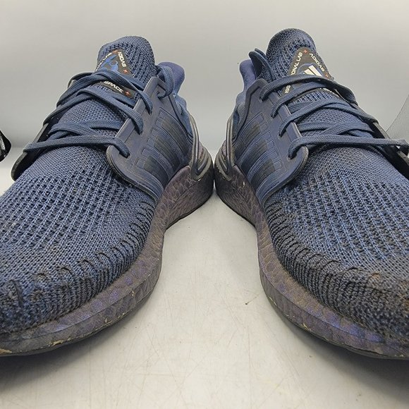 adidas UltraBoost 20 x ISS US National Lab Low Tech Indigo Mens 10 Shoes FV8450 - Picture 3 of 14